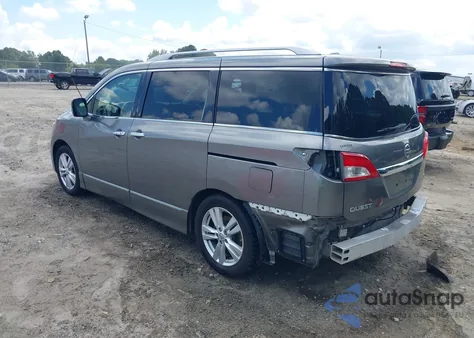 2014 Nissan Quest Sl z USA, uszkodzony, nr VIN JN8AE2KP2E9102032